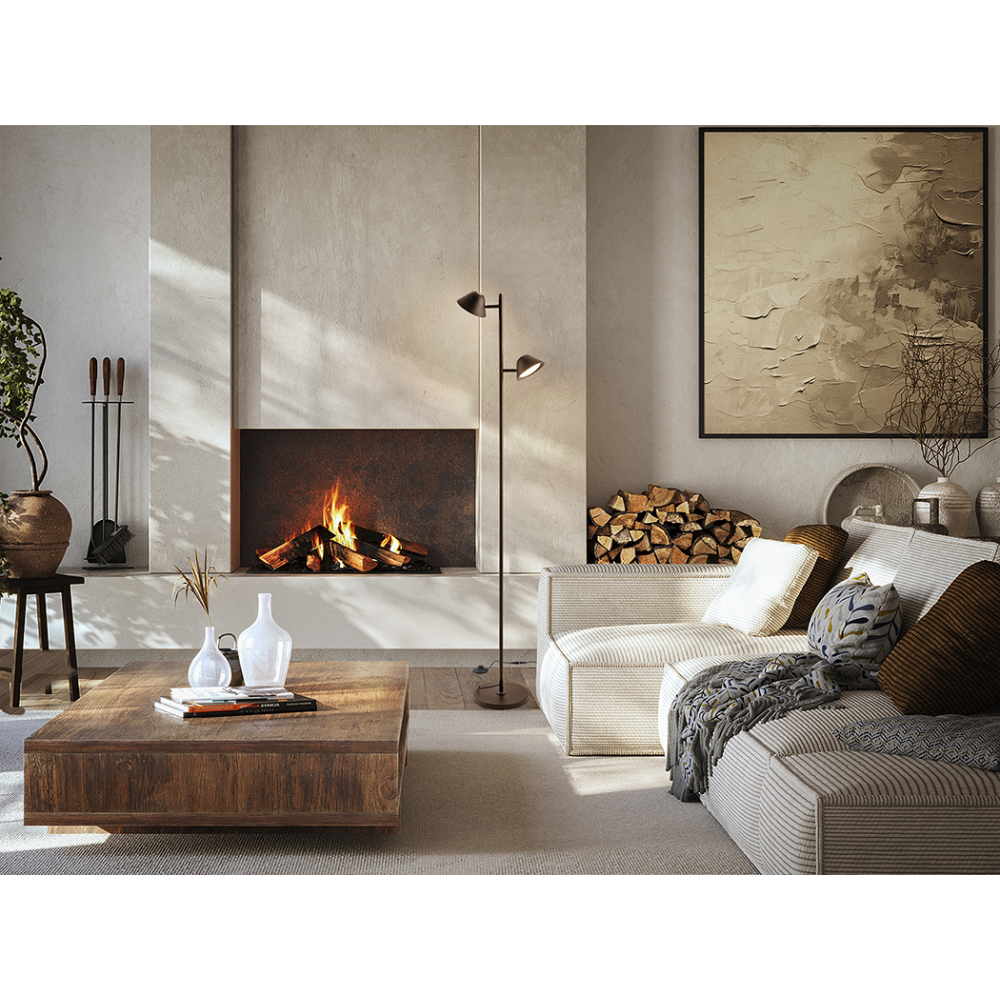 TAROS- PIE SALON 2L BRONCE OSCURO