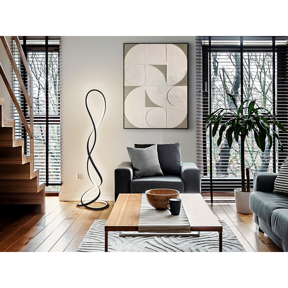 EVANIA- PIE SALON - NEGRO MATE