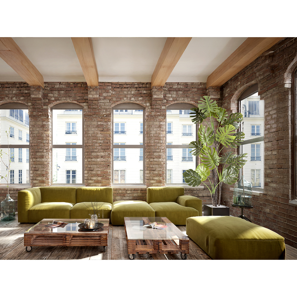 MONSTERA- PLANTA ARTIFICIAL H210