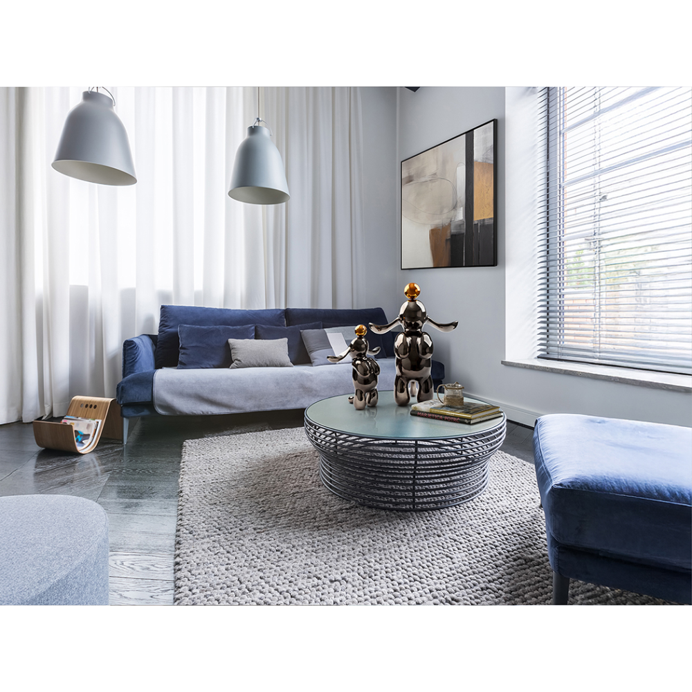 CONEJO- FIGURA PEQUE?A-GRIS/NARANJA