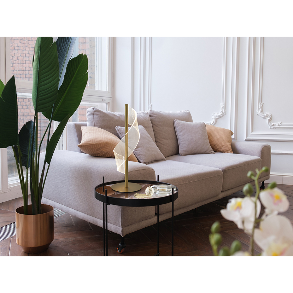 VELAS- SOBREMESA LED,ORO