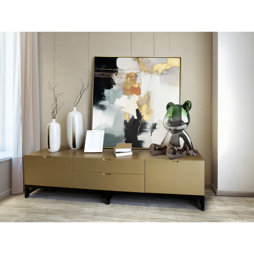 OSITO- FIGURA -GRIS/VERDE