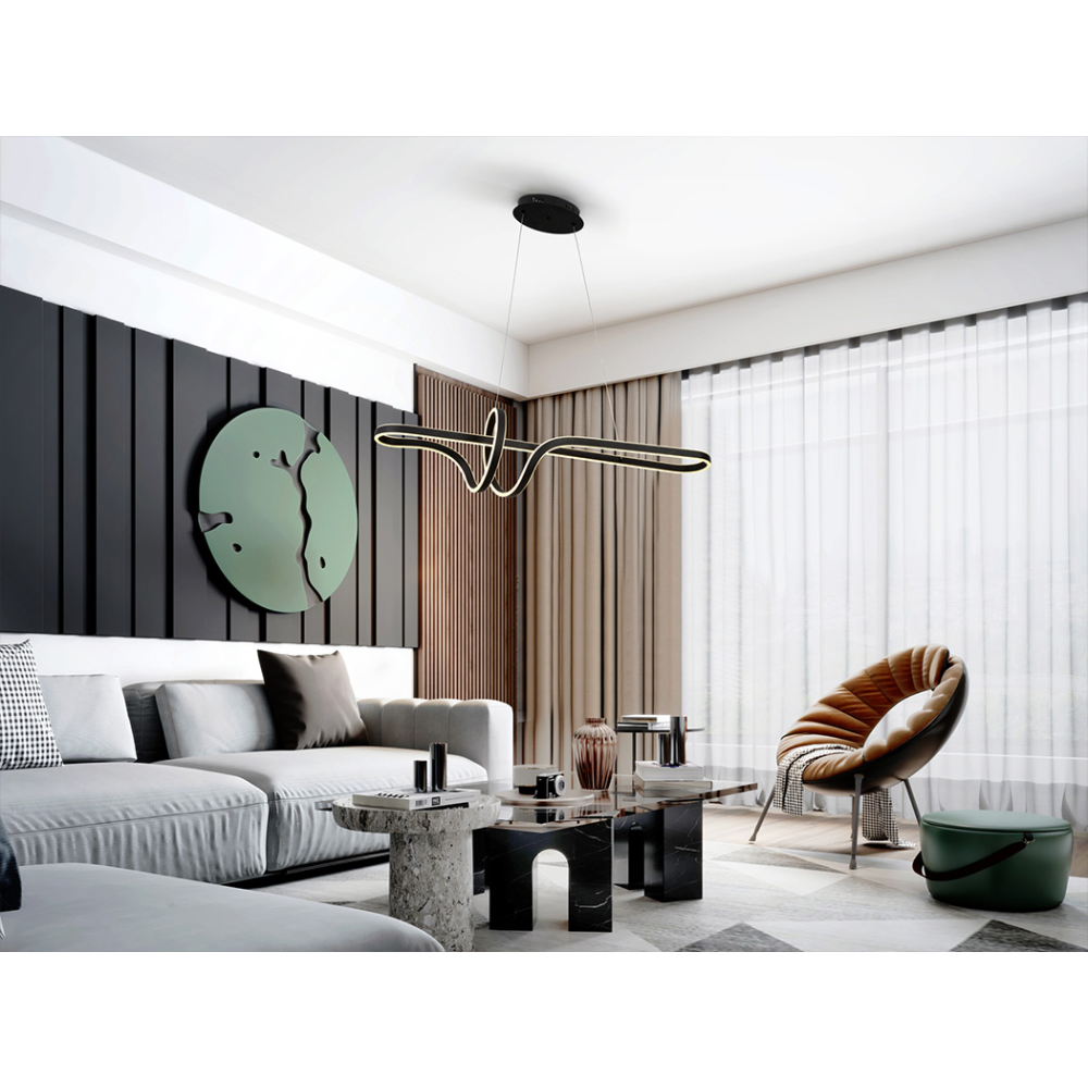 SIMPHONY- LAMPARA NEGRA