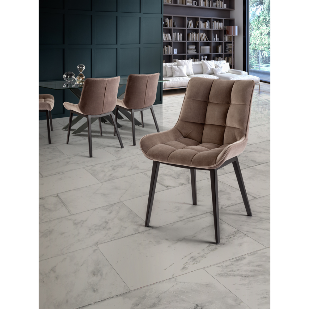 SILLA ?DEVANY? NEGRO/PIEDRA