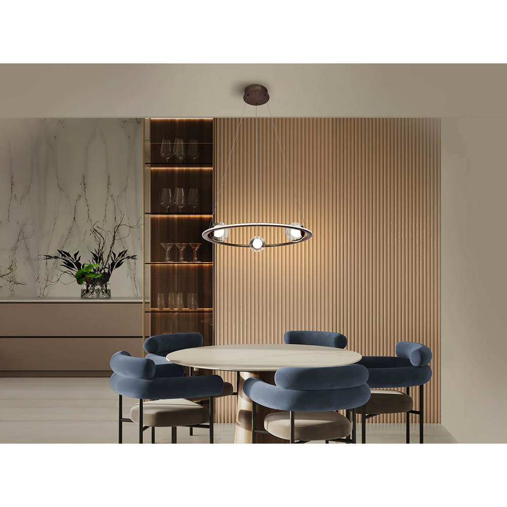 TIRSA- LAMPARA BRONCE D60