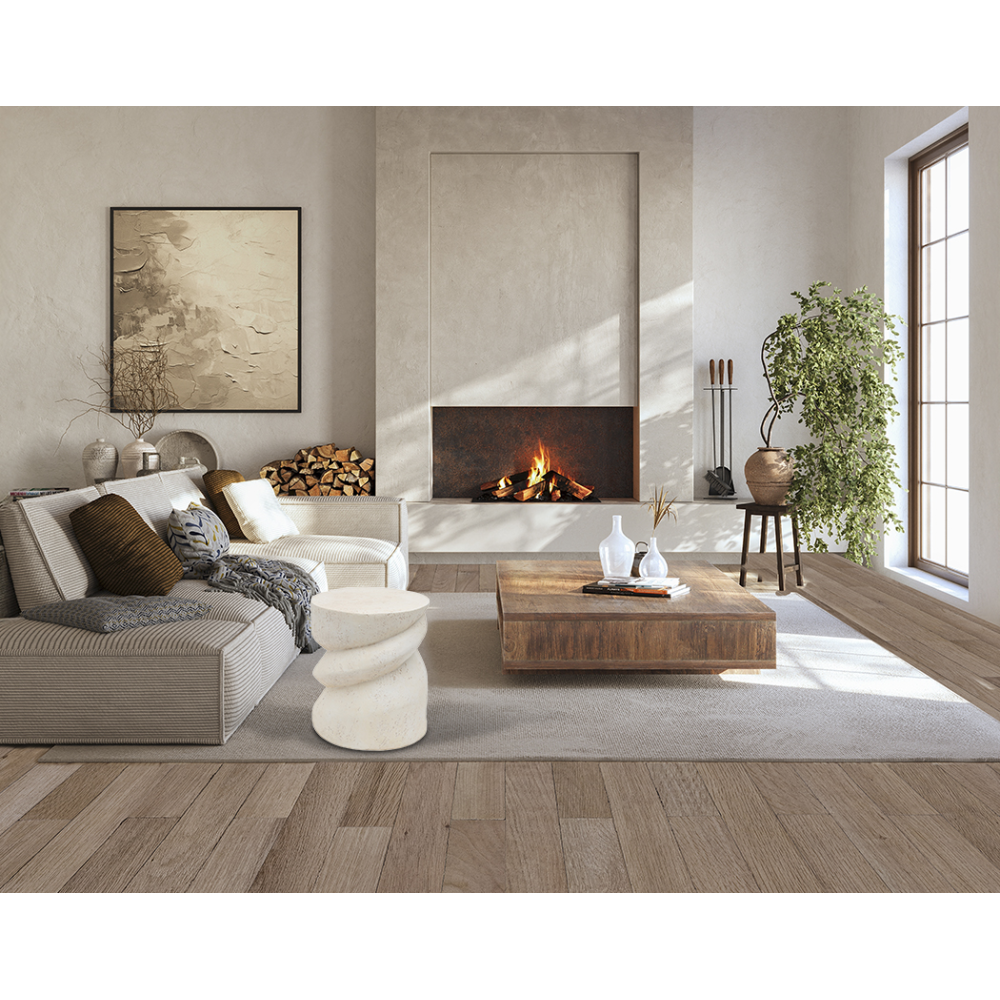 SALOMON- MESA AUXILIAR BLANCA