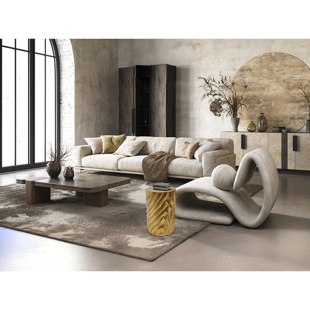 TORSA- MESA AUXILIAR DORADA