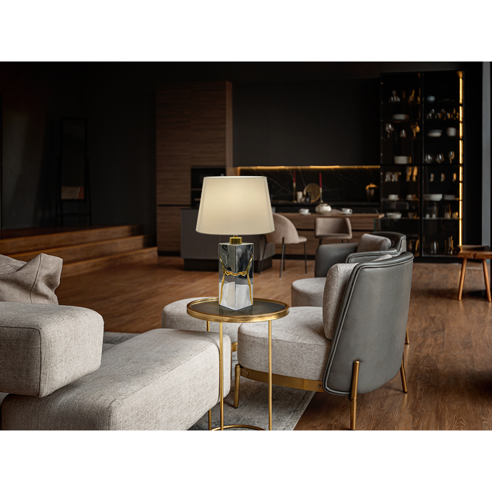 OCEAN- SOBREMESA 1L CROMO-PAN ORO