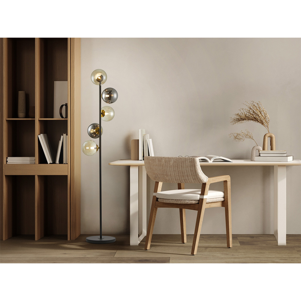 INOA-PIE SALON 5L NEGRO-SMOKE-AMBAR