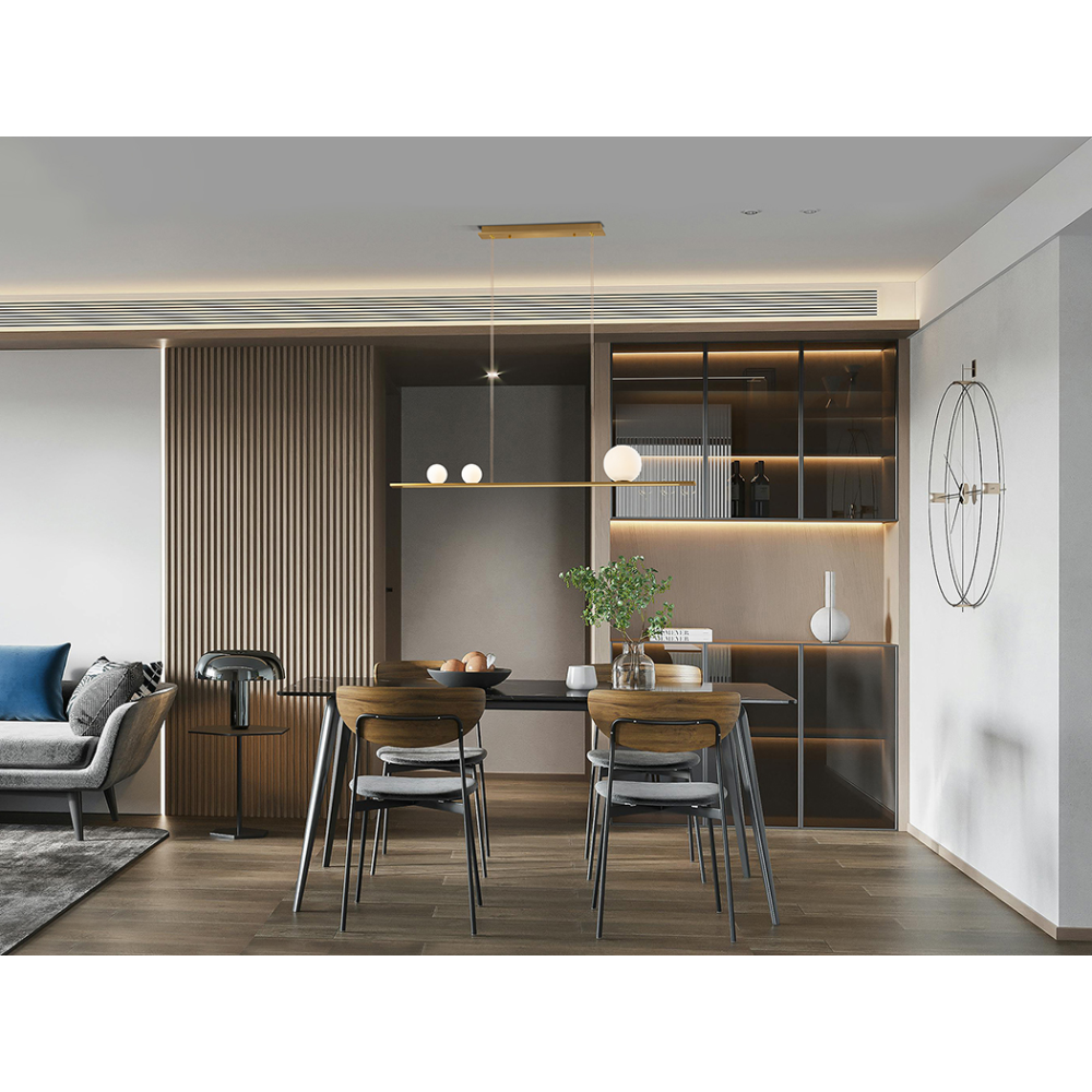 MILA- LAMPARA -DORADA