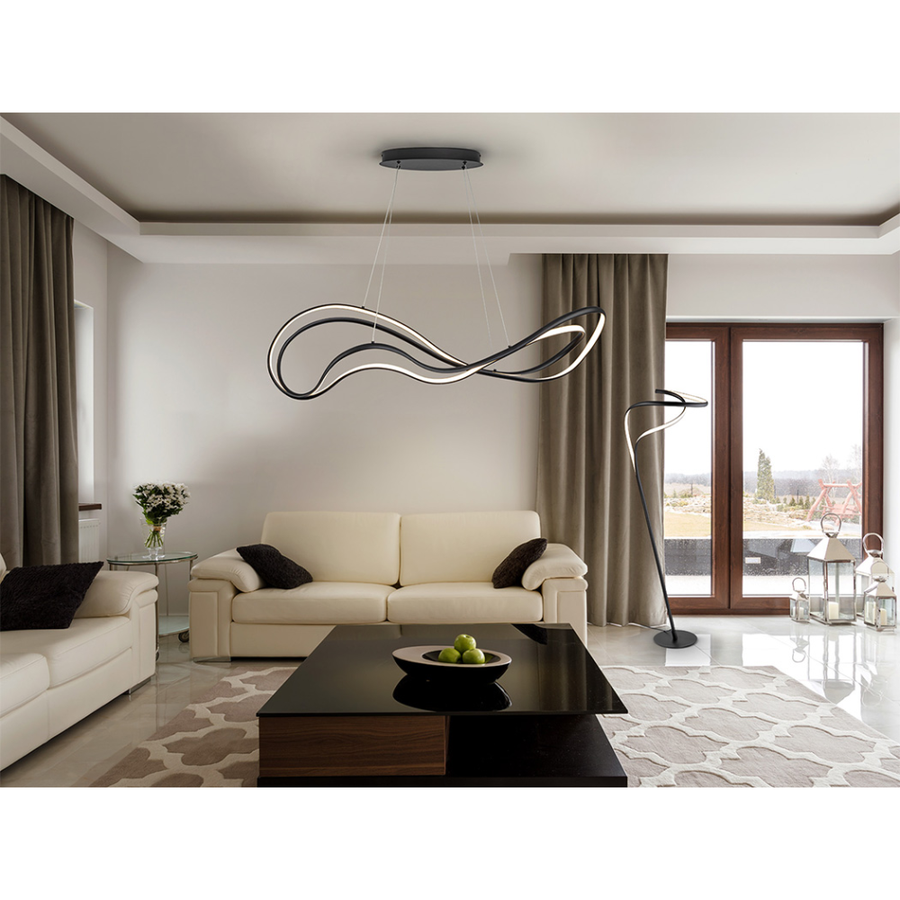 DANZA- LAMPARA NEGRA