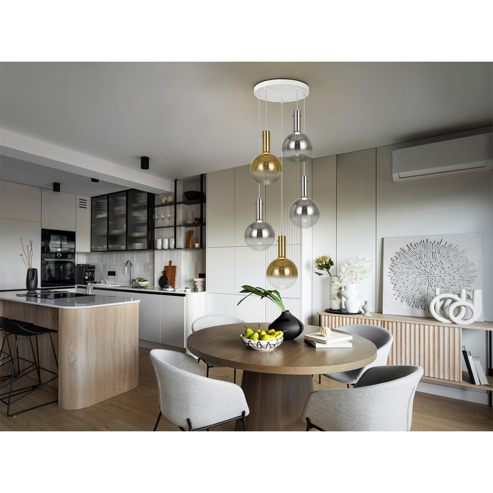 MATICES-LAMPARA 5L BLANCO-SMOKE-ORO