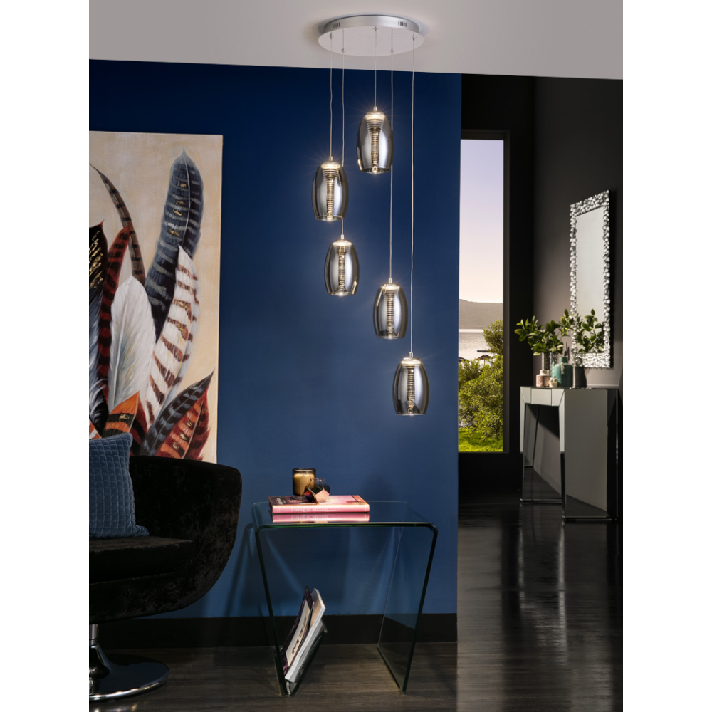 NUEVA NEBULA-LAMPARA 5L CROMO