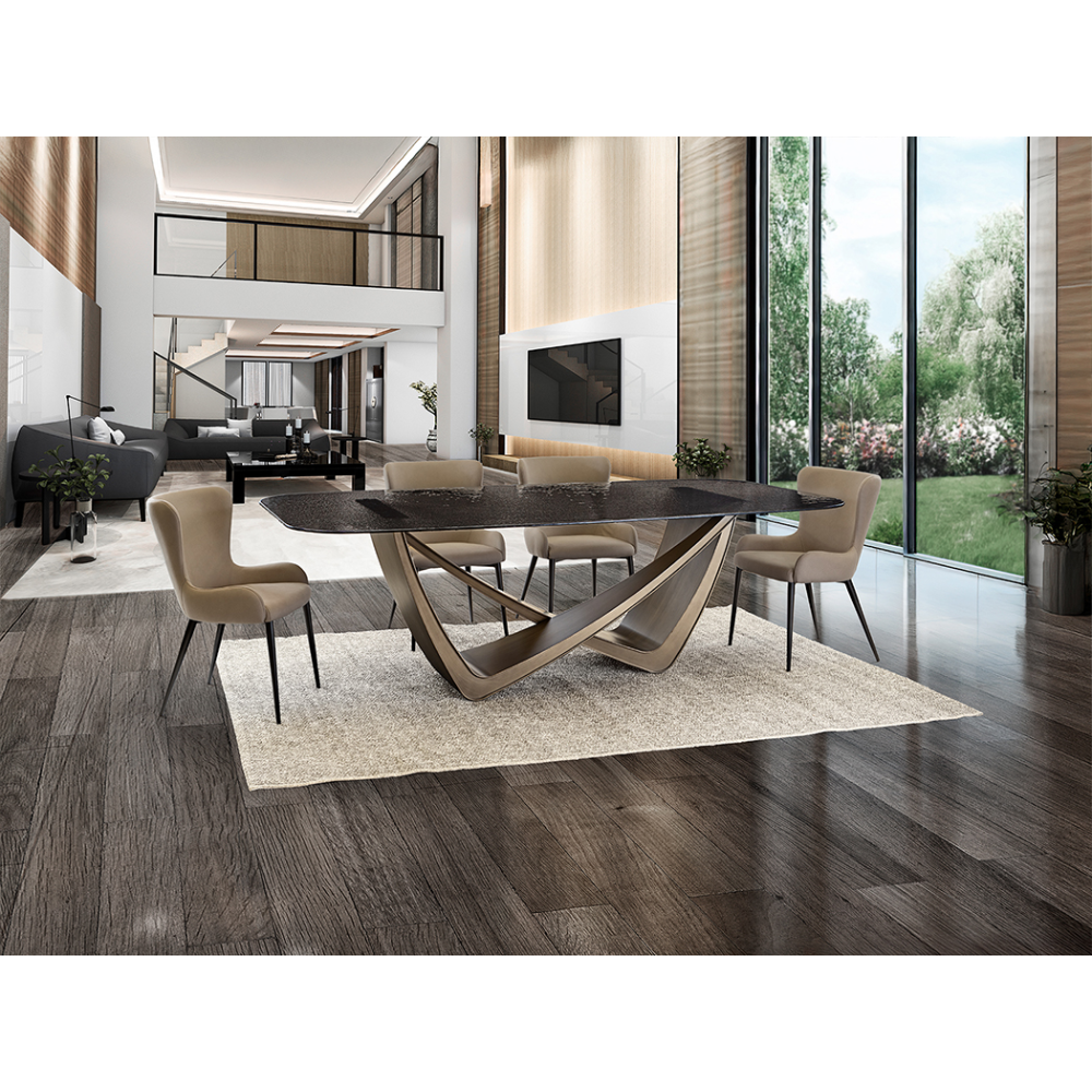 GENESIS- MESA COMEDOR 240 -BRONCE