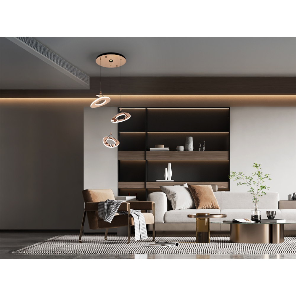 MIRENA- LAMPARA 3L ORO ROSA