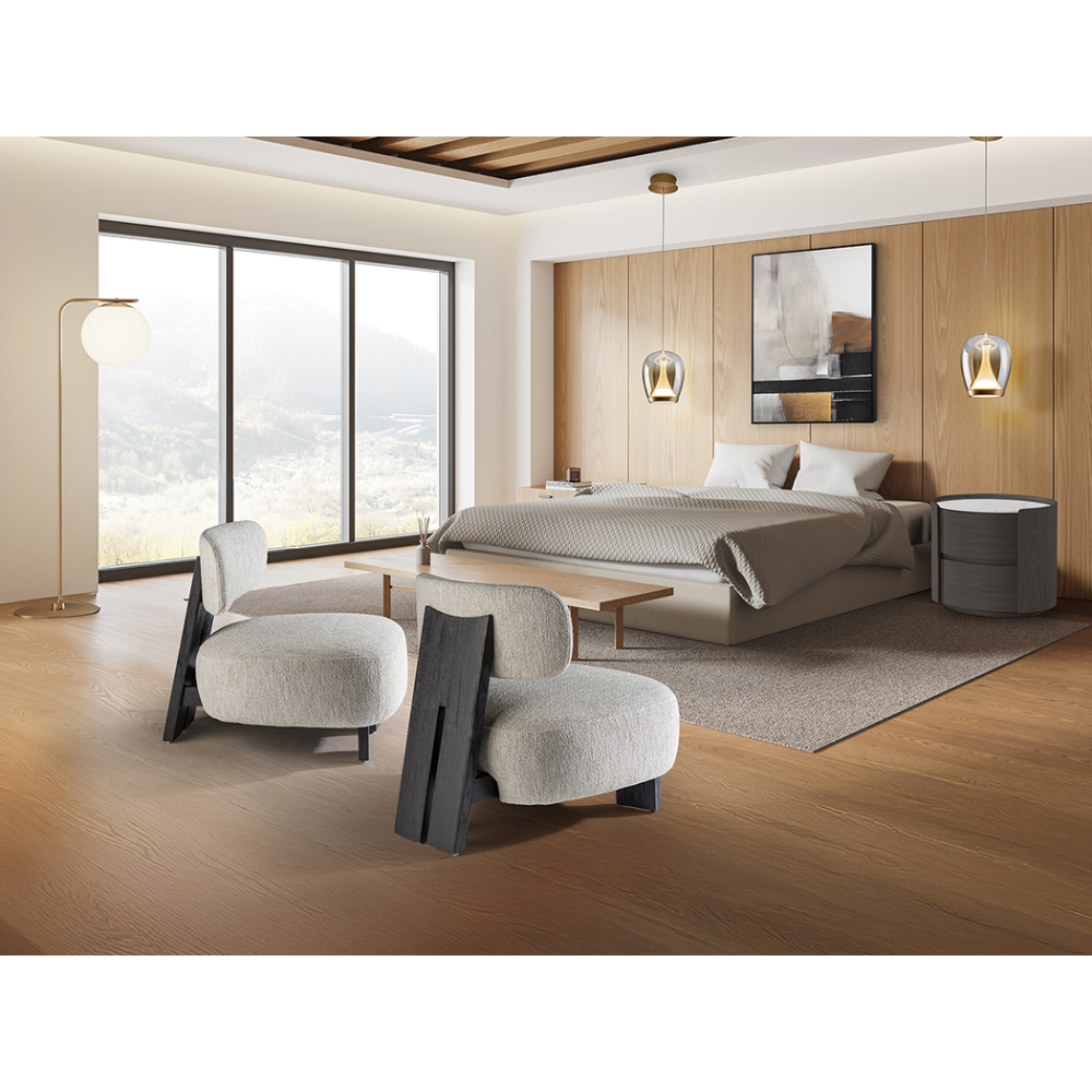 TOPAZ- BUTACA NEGRO/CRUDO