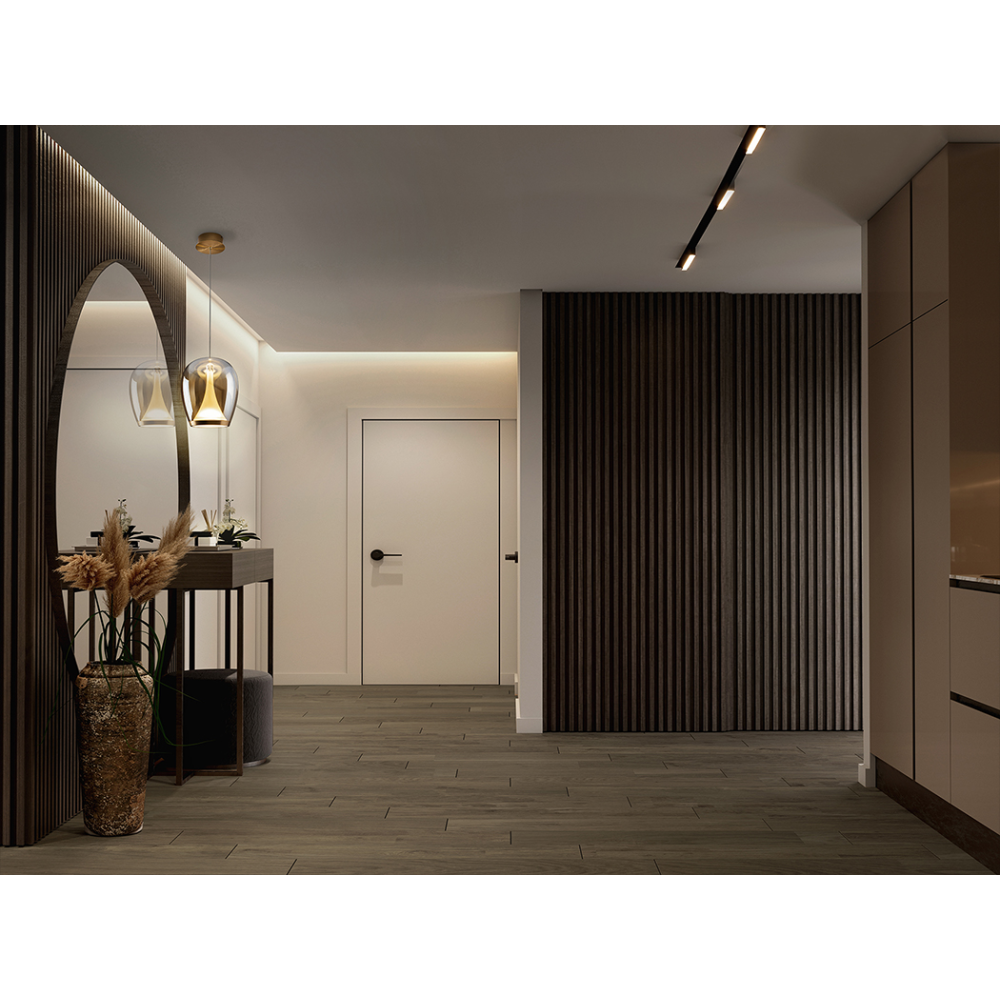 SUSPIRO- LAMPARA DORADO/AMBAR D25