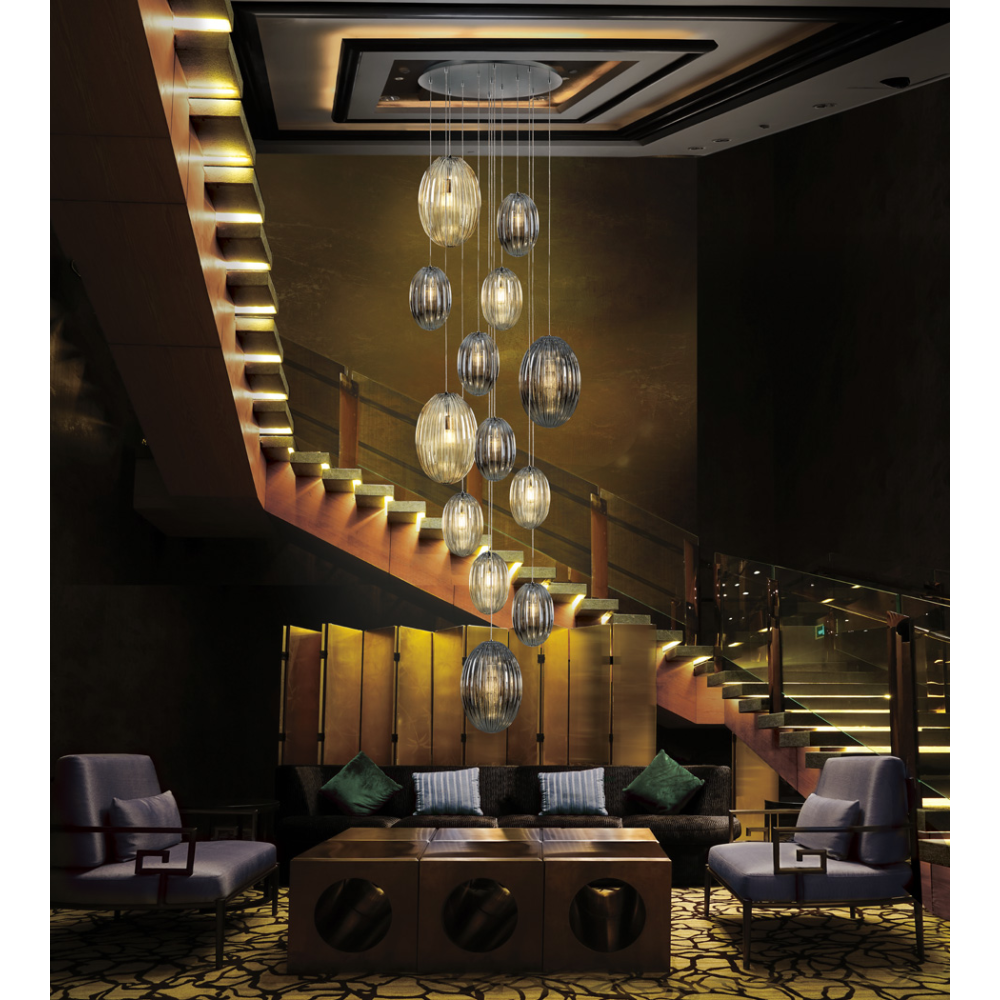 OVILA- LAMP 13L SMOKE- CO?AC DIM