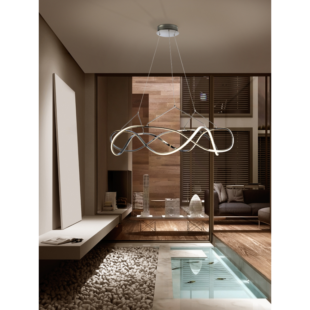 LAMP. LED?MOLLY?110? CROMO DIM