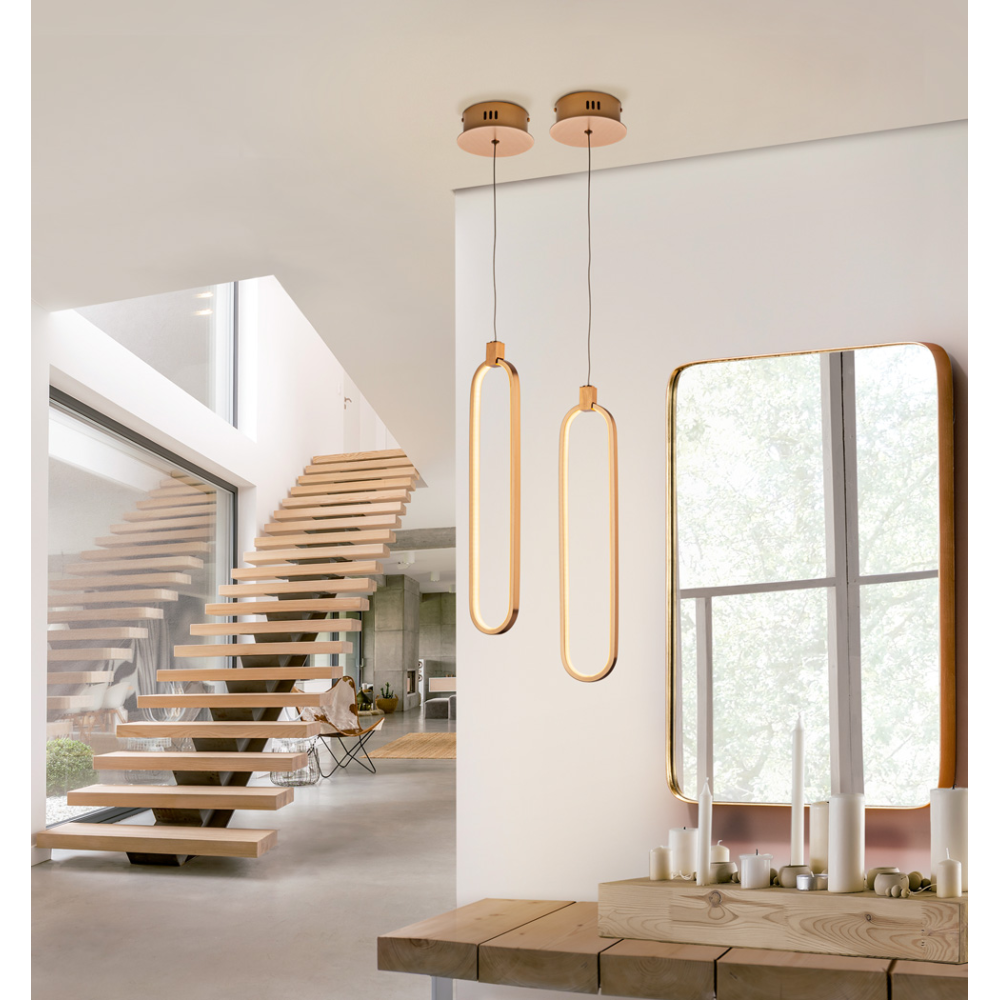 COLETTE- LAMPARA 1L ORO ROSA