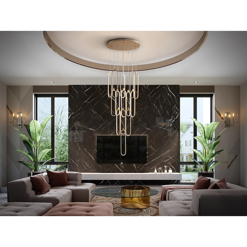 COLETTE-LAMPARA 14L ORO ROSA DIM