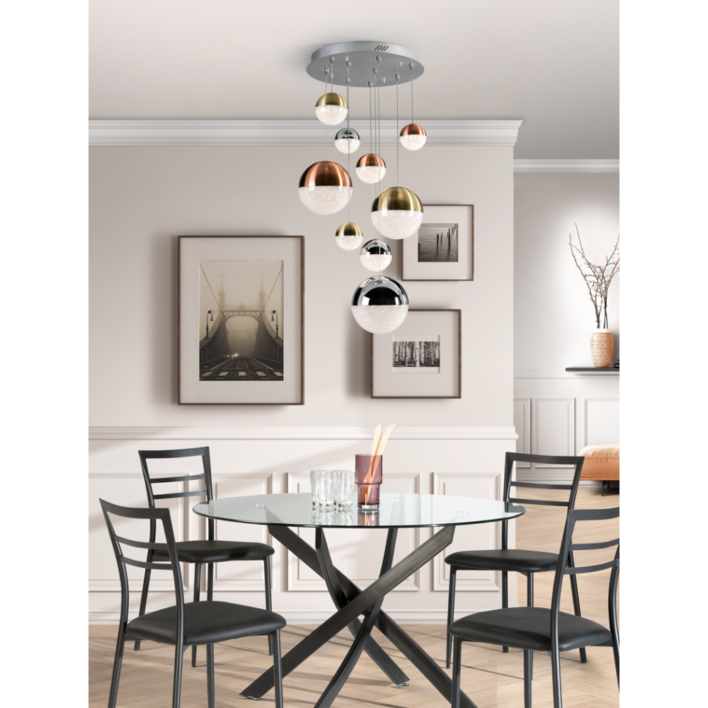 SPHERE-LAMPARA 9L COLORES D50 DIM