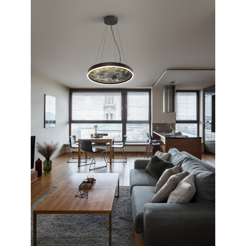 STONE- LAMPARA LED CCT -NEGRA 60D