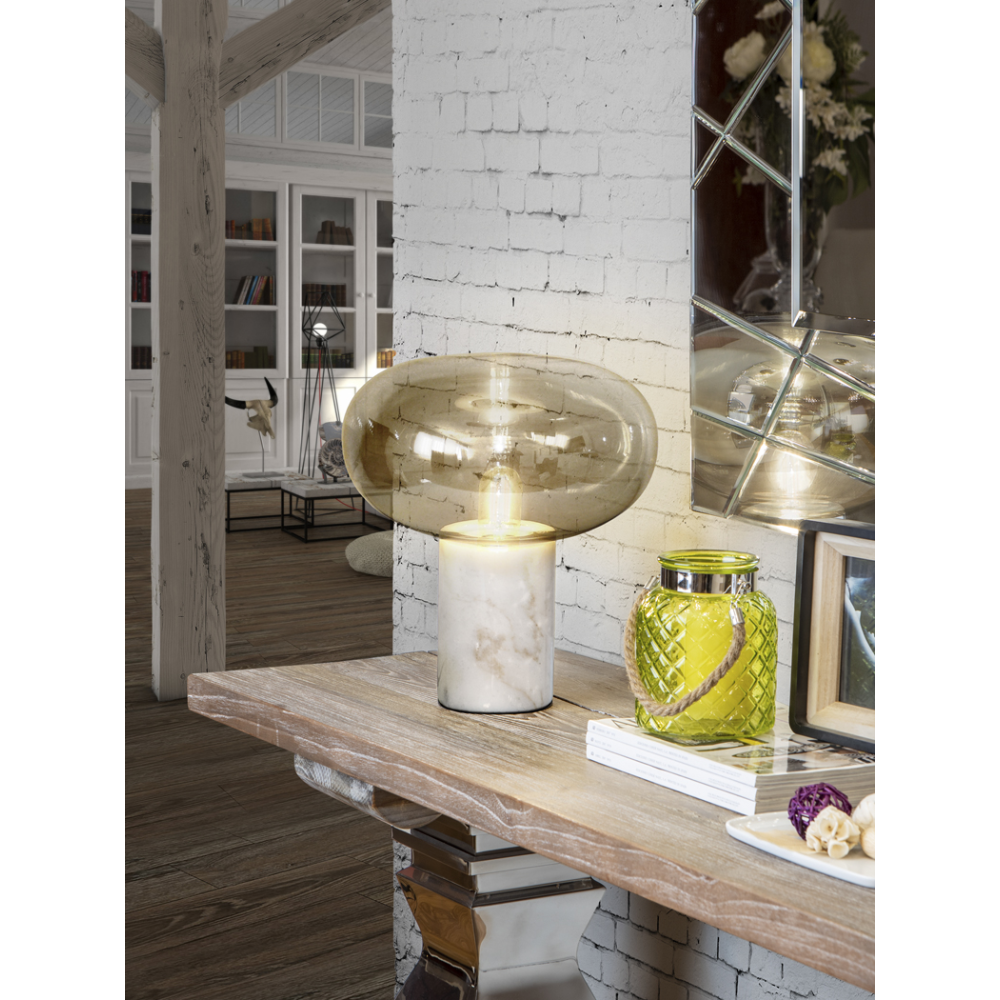 FUNGI-SOBREMESA 1L MARMOL BLANCO