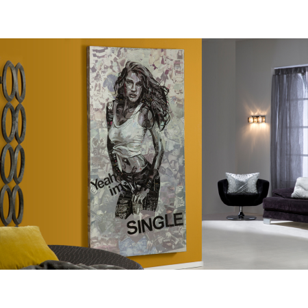 COLLAGE ?FOOT LOOSE? 100x200