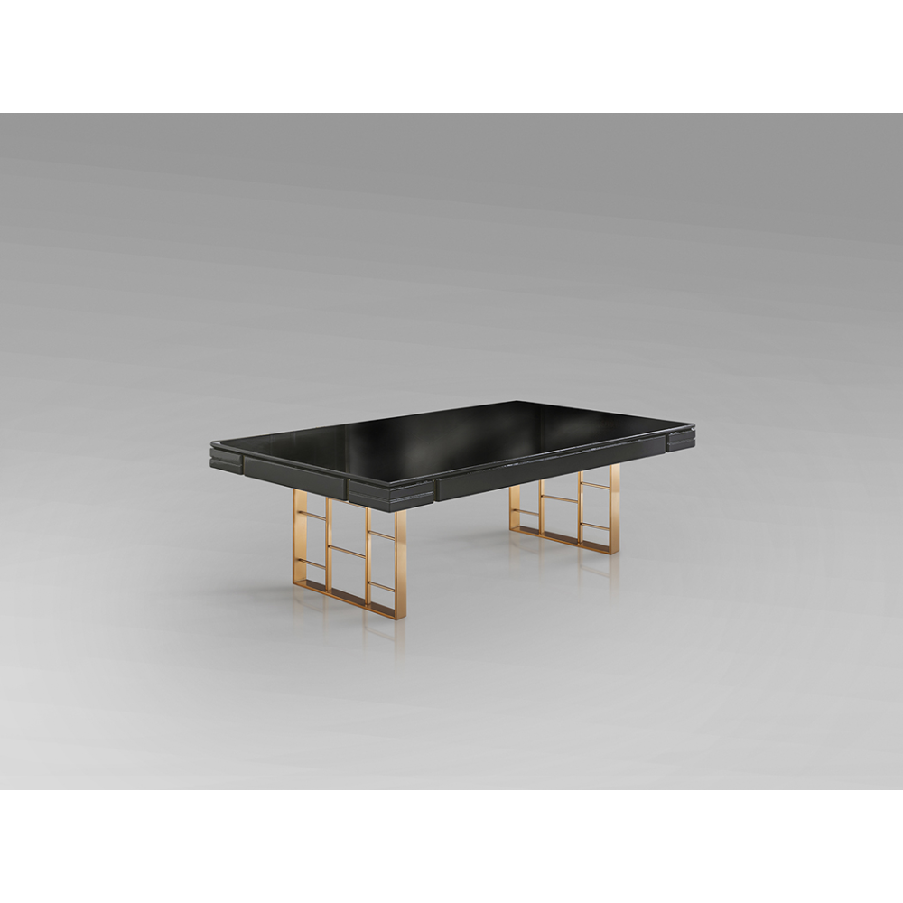 VITA-MESA CENTRO ANTRACITA-ORO ROSA