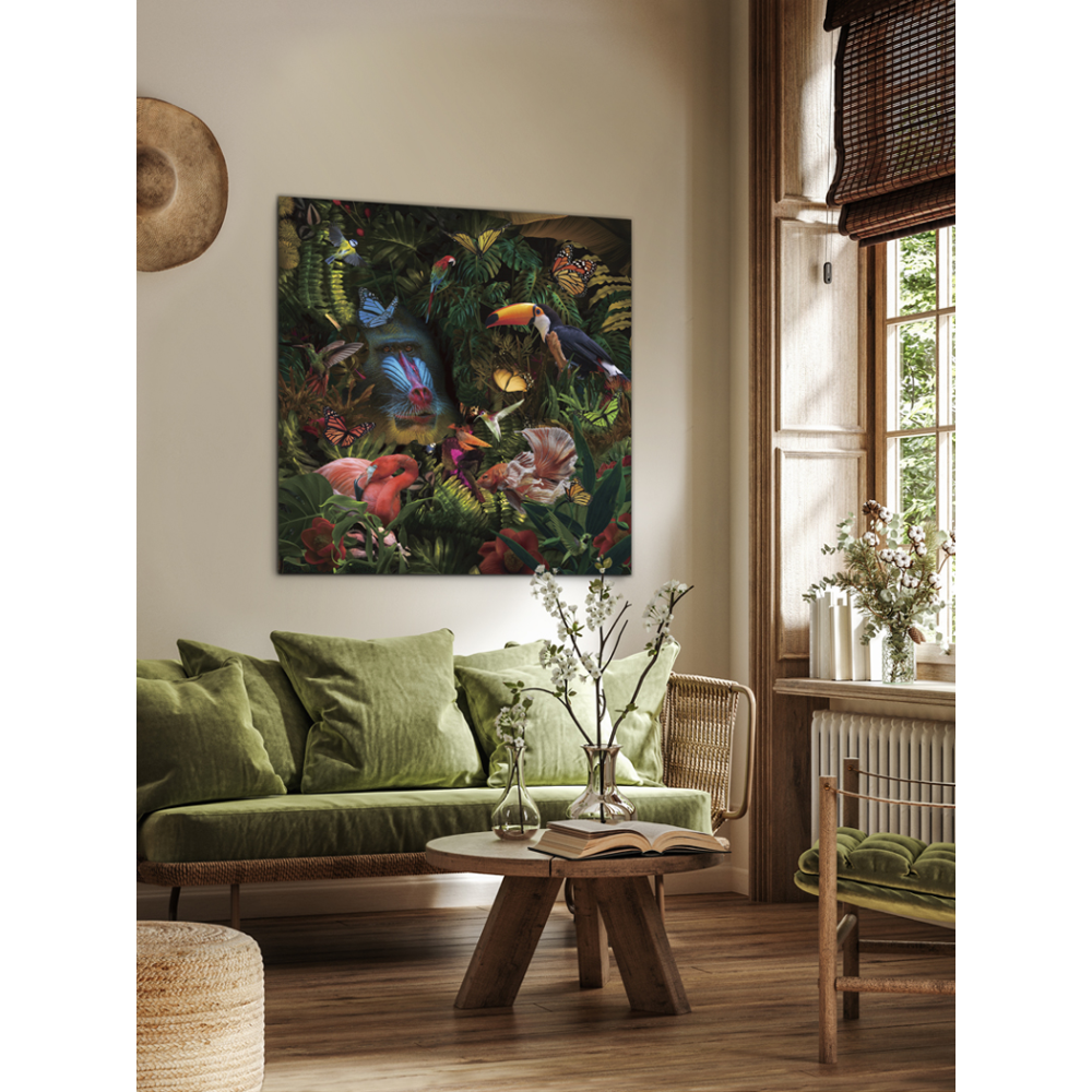 SELVATICA- FOTOGRAFIA 100x100