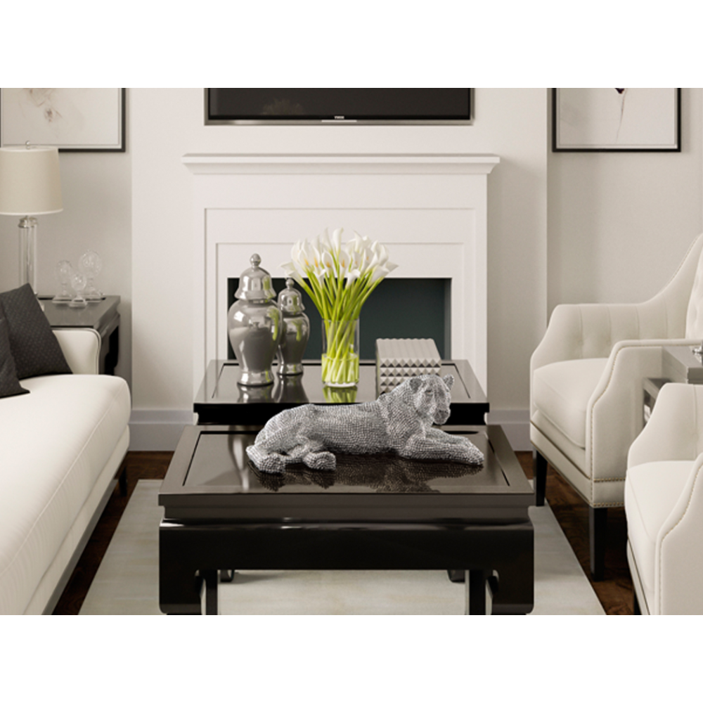 FIGURA PEQUE?A ?LEONA? PLATA