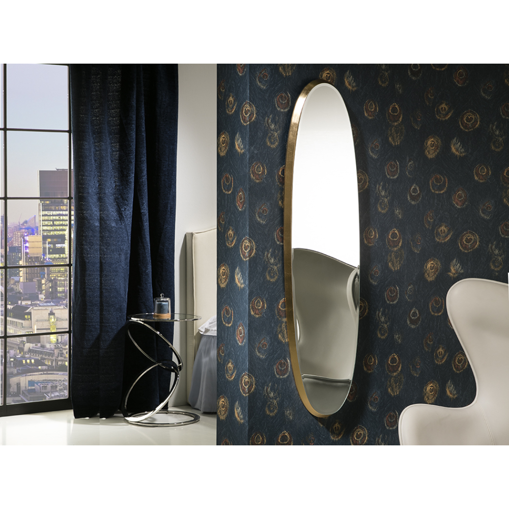 ARIES-ESPEJO OVAL136X36 ORO