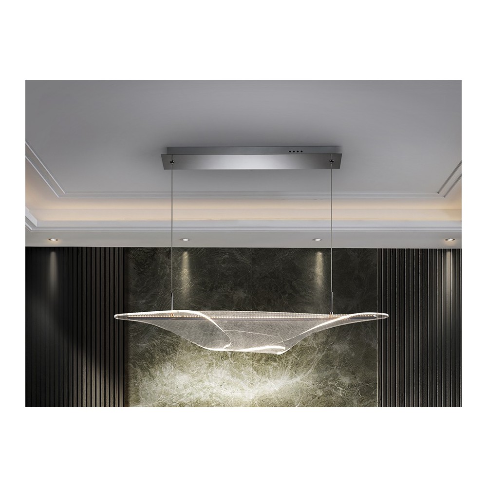 LAMPARA LED ·ENIGMA II· CROMO